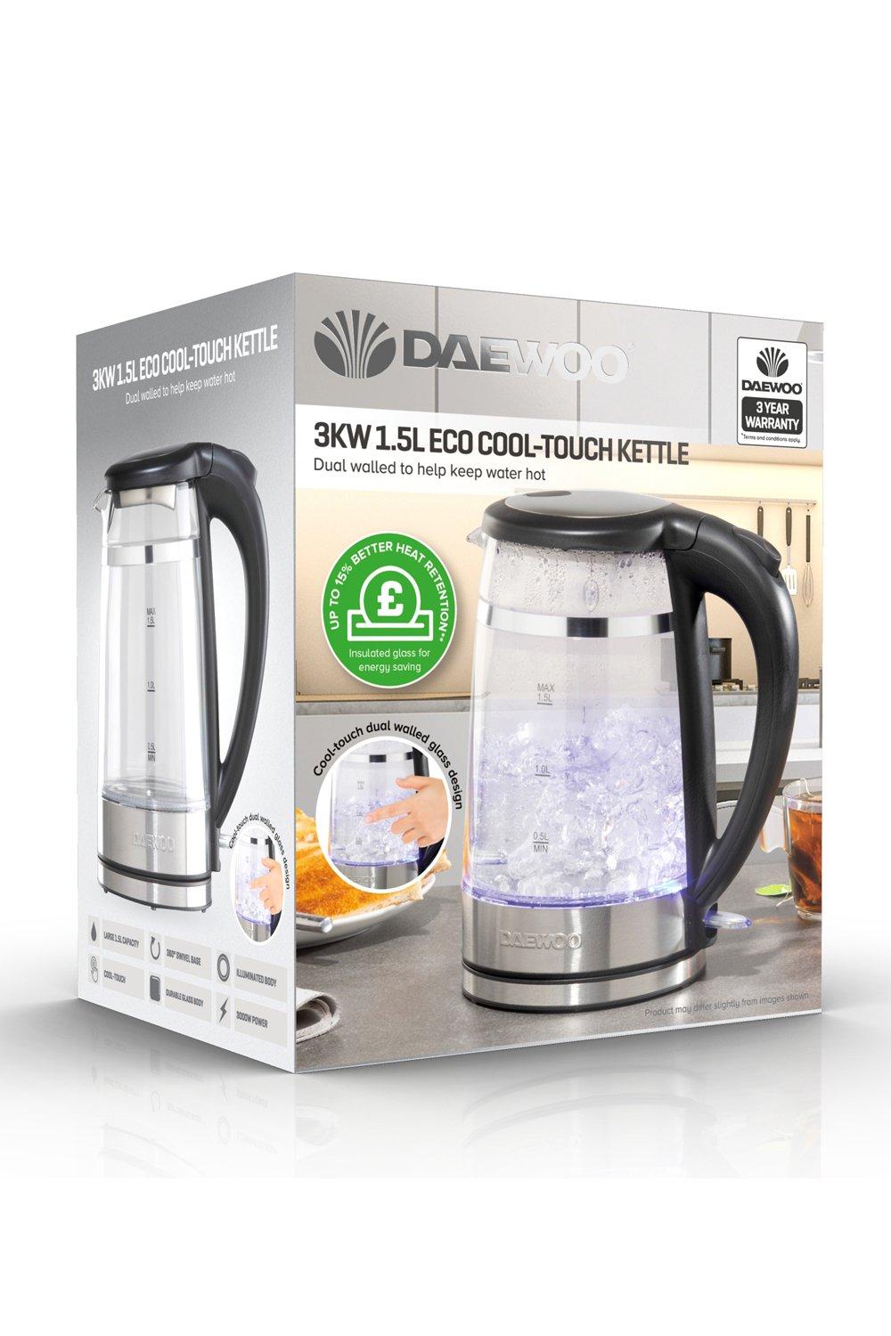 Daewoo glass outlet kettle